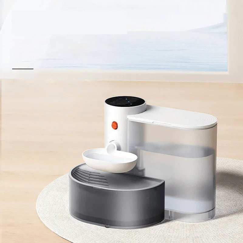 Dump Cat Water Fountain rechargeable automatic water feeder with 3L tank for cats and small dogs