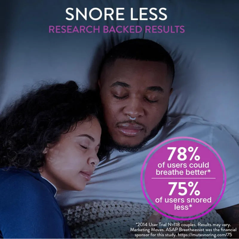 PVC nasal congestion relief strips in blue, green, purple, and red for snoring reduction