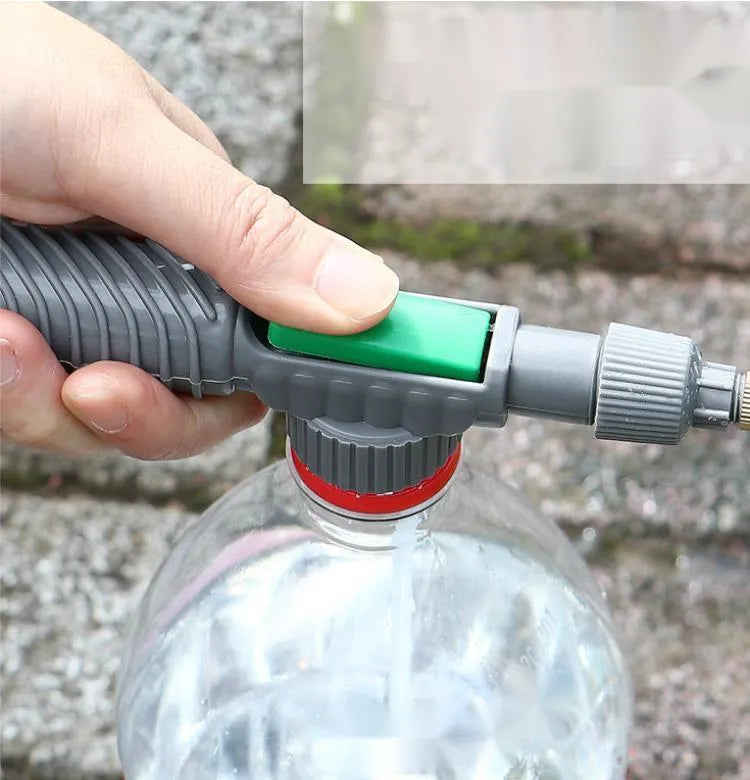 Universal watering sprayer nozzle attachment with 30cm tube for beverage bottles