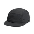 Breathable dome crown sun cap in army green colour with a soft front tongue, shown from the side.