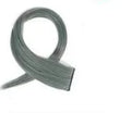 Long curly gradient hair wig patch for women in Aurora Purple colour, approximately 60cm in length.