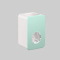 Automatic toothpaste dispenser wall-mounted punch-free in black, hands-free toothpaste squeezer for bathroom use