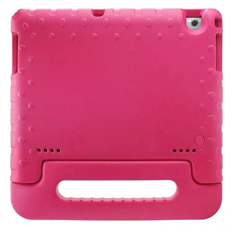 Huawei Enjoy 10.1-inch tablet in a slim EVA foam protective case, shown in rose red colour.