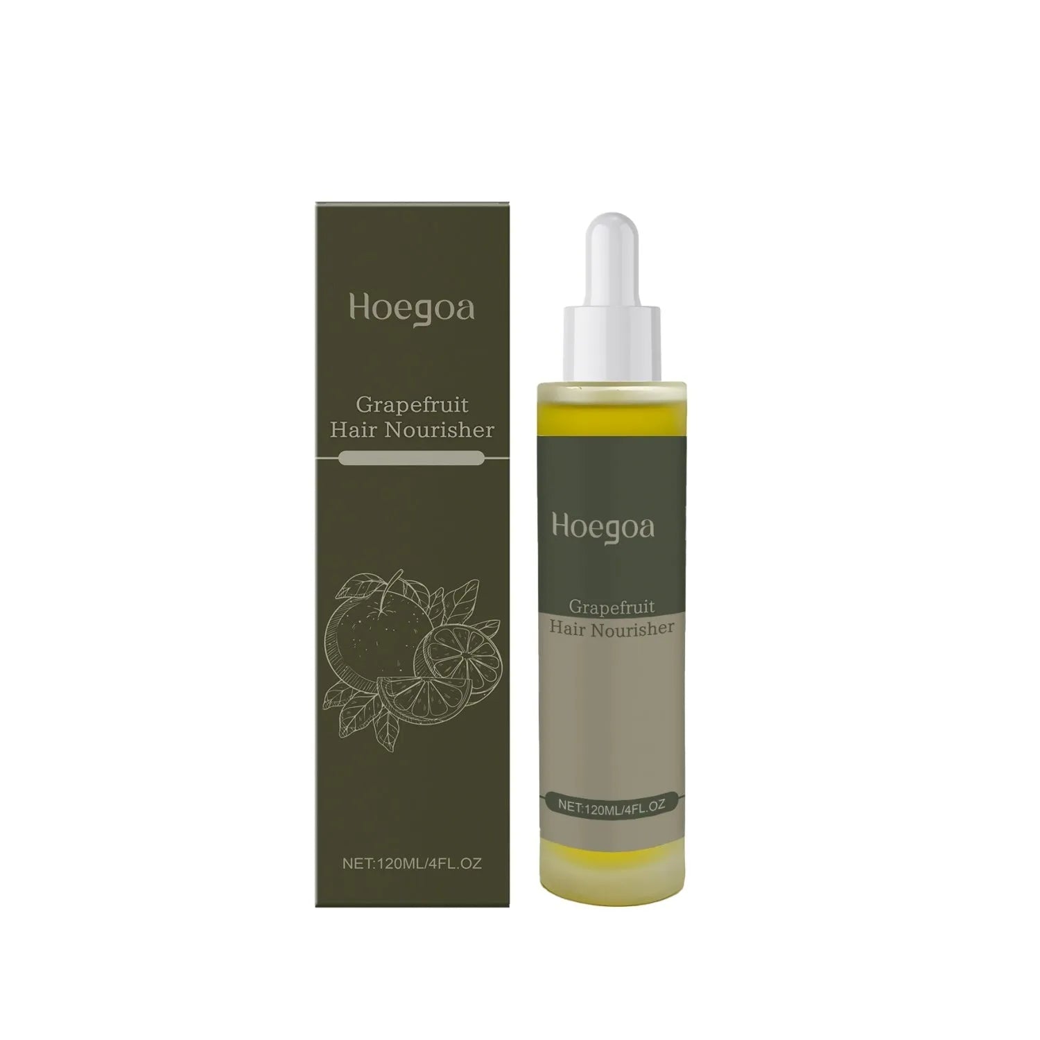 120ml bottle of grapefruit hair conditioner with glycerin and vitamin E