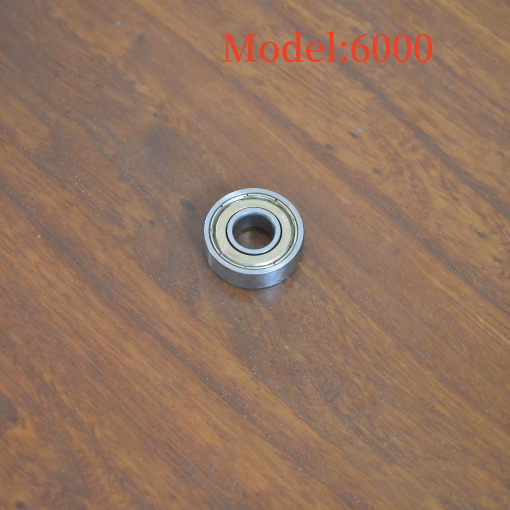 6000zz carbon steel deep groove ball bearing with 10mm inner diameter, 26mm outer diameter, and 8mm width.