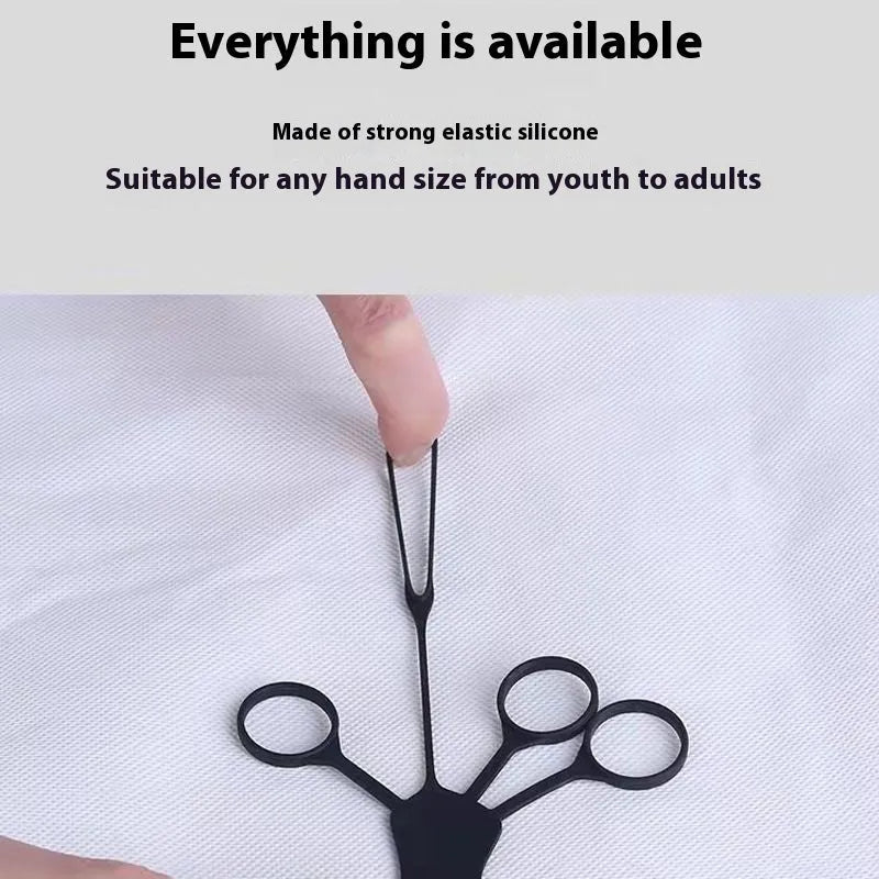 Shooting brace finger training equipment for basketball with five-finger three-point design in various colour combinations