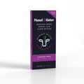 PVC nasal congestion relief strips in blue, green, purple, and red for snoring reduction