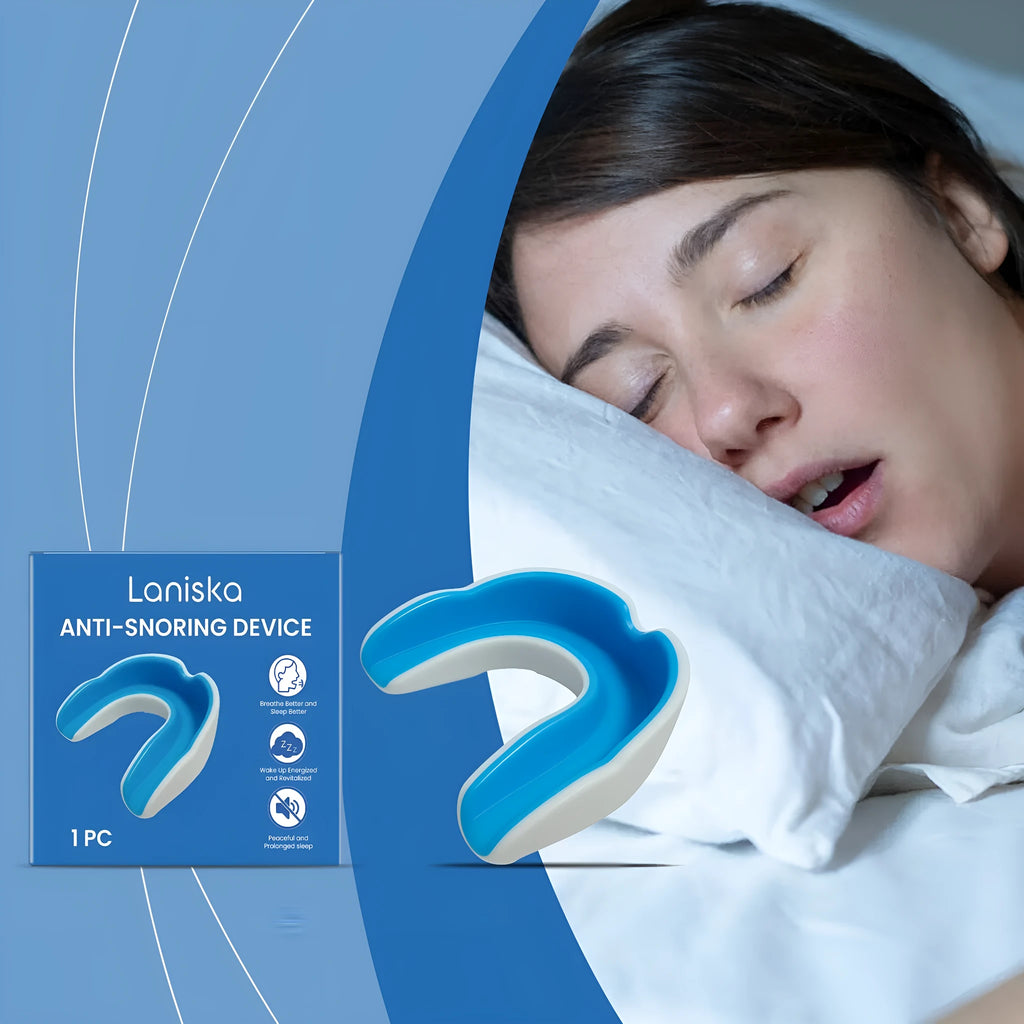Single-piece anti-snoring nasal dilator device for nighttime breathing support and snoring reduction
