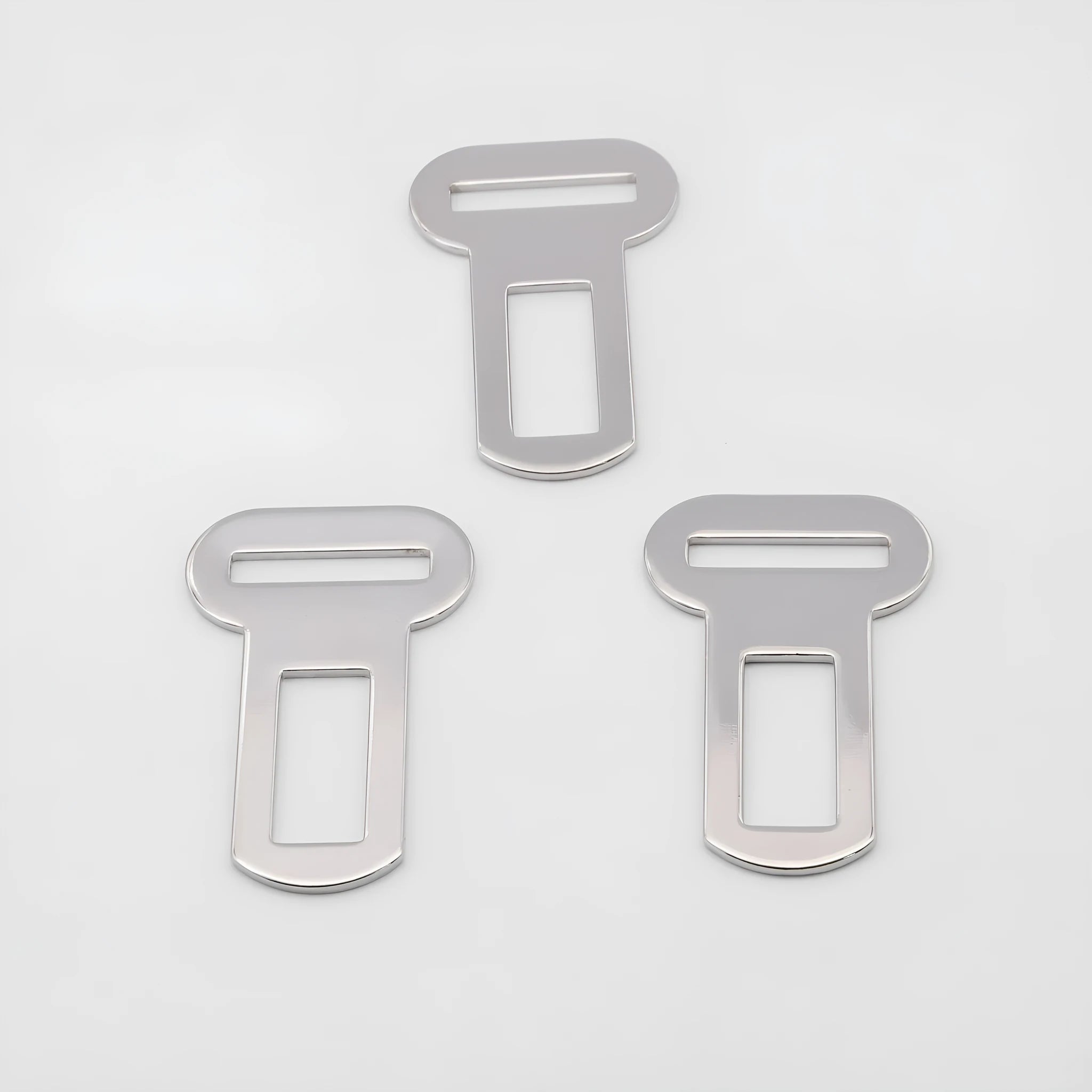 26mm silvery metal pet car safety buckle for vehicle travel restraint systems