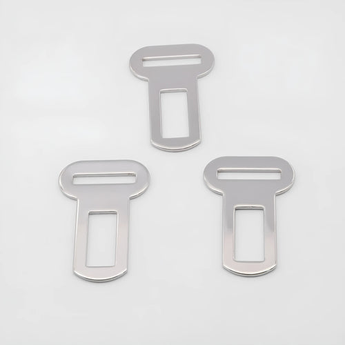 26mm silvery metal pet car safety buckle for vehicle travel restraint systems