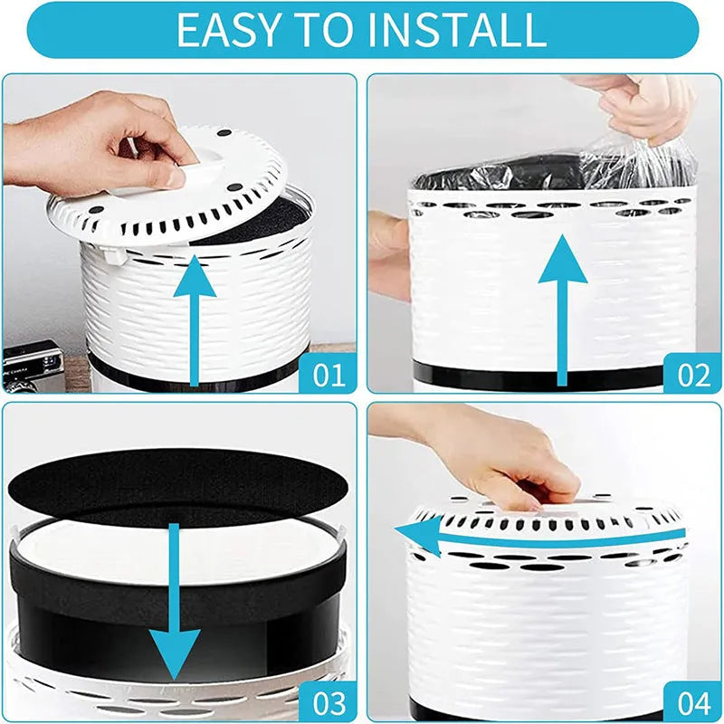Levoit LV-H132 air purifier replacement filter set with white HEPA screen and grey activated carbon layer.