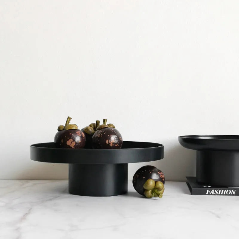 White small size minimalist ABS desktop storage tray on a clean desk surface