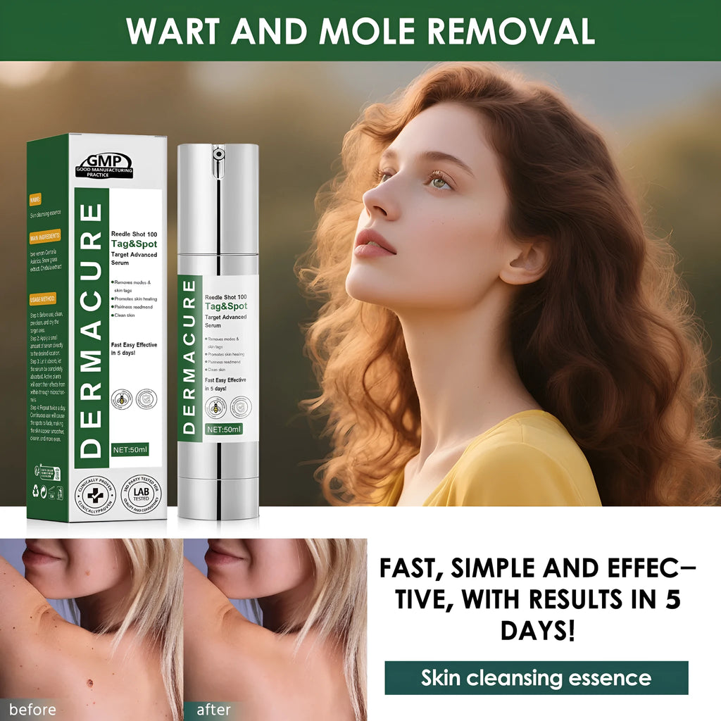 Gentle facial care solution bottle with 50ml net content for skin cleansing