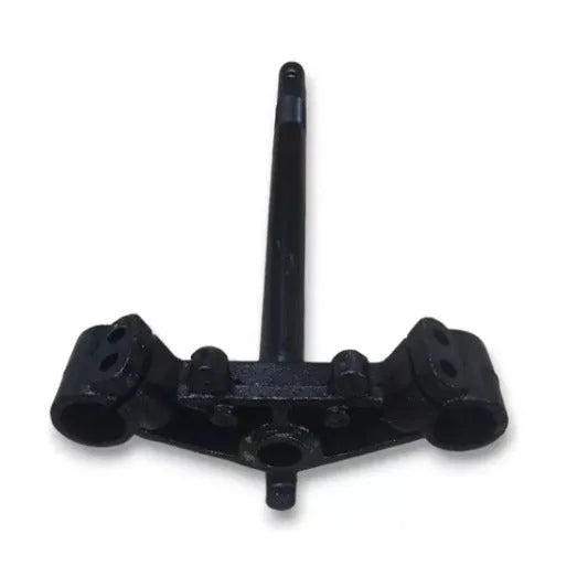 Black alloy motorcycle steering column for Italika D150 X150d, 20x8x5cm
