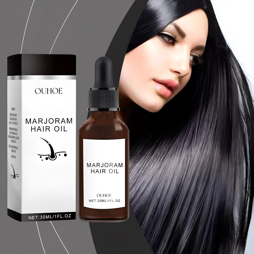 Marjoran Mi Hair Oil 30ml styling cream tube with marjoram and rosemary extracts