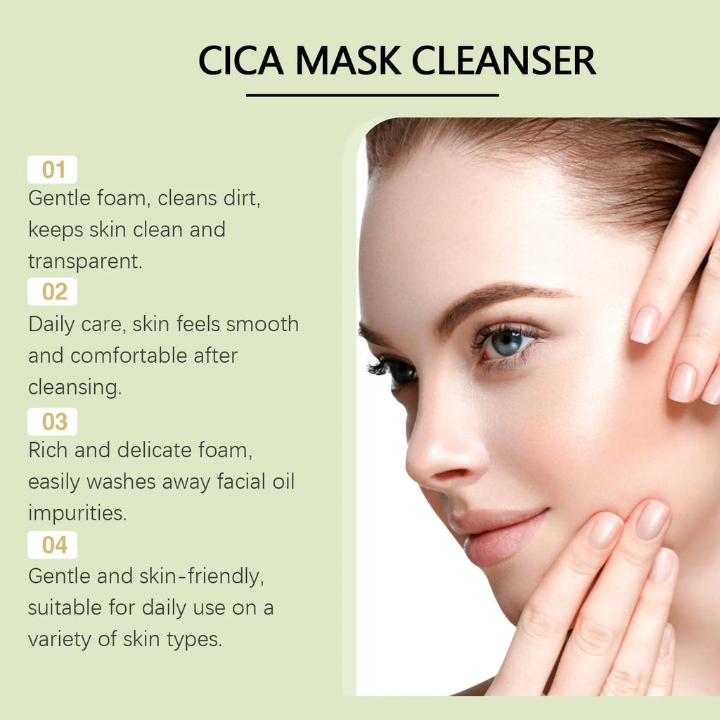 120g tube of Centella Asiatica Soothing Facial Cleanser for sensitive skin