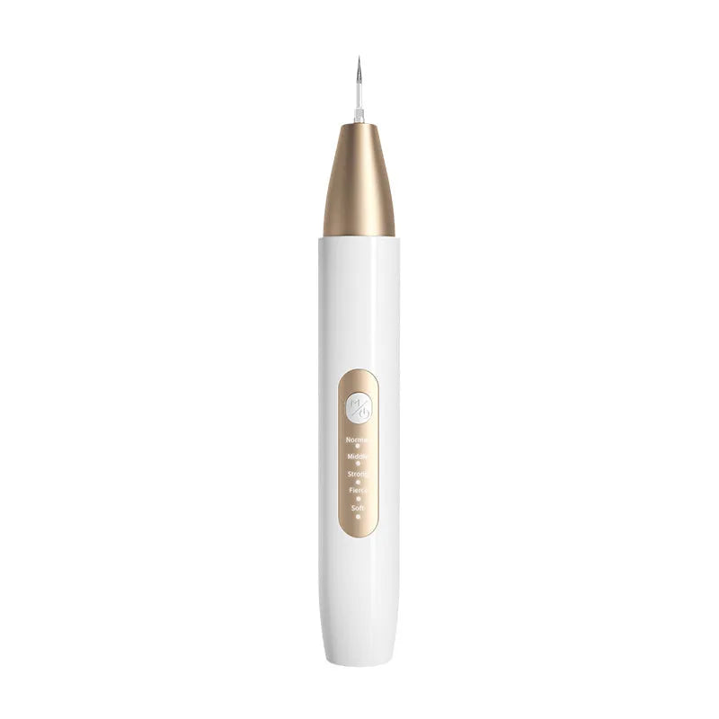 Gold ultrasonic tooth cleaner and tartar remover device for oral care