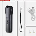 Black electric livestock driving device 180x125x65mm handheld for pigs cattle sheep dogs 17.6W