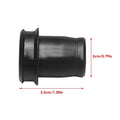Black PVC car cigarette lighter dust plug showing 33cm length and 2cm diameter for 12V socket protection