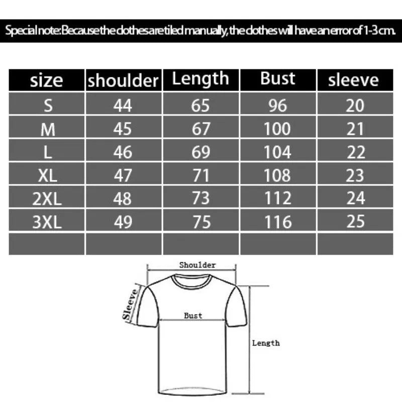 Black men's loose-fit t-shirt with a colourful 3D cartoon print on the front.