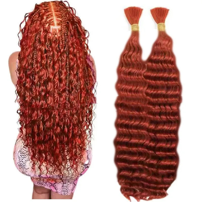 Boho Braids deep twist synthetic hair extension in beach wave style, 22 inch 100g domestic silk fibre