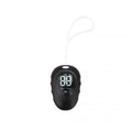 Silicone sleep monitor with hand grip in white, black, or green colour with charging cable