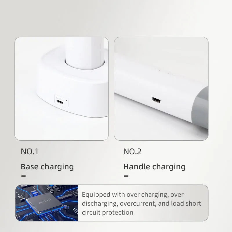 Rechargeable electric mosquito swatter with ABS plastic construction for indoor insect control