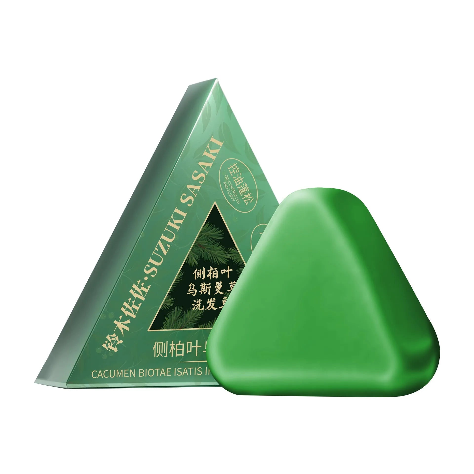 Chinese arborvitae twig Usman herbal solid soap bar for hair fixing and facial cleansing