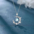 Tree and bird pendant necklace with adjustable chain and alloy construction