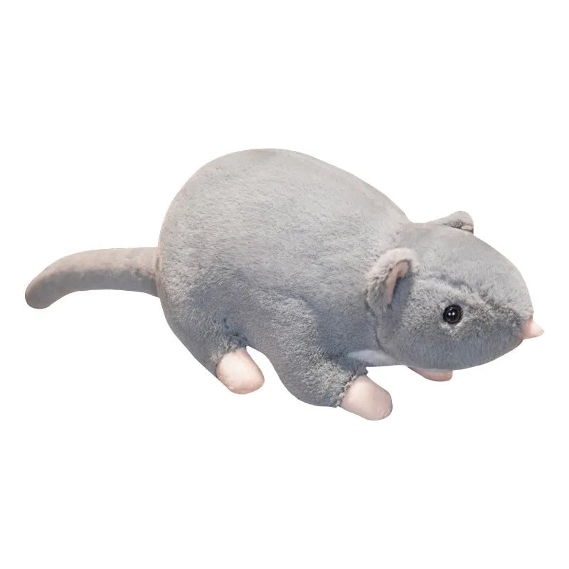 Cartoon mouse doll plush toy in three sizes: 32cm, 50cm, and 100cm heights