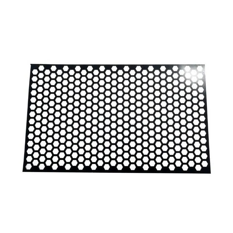 Honeycomb pattern car taillight sticker measuring 48x30cm in black, carbon fibre black, and colourful options