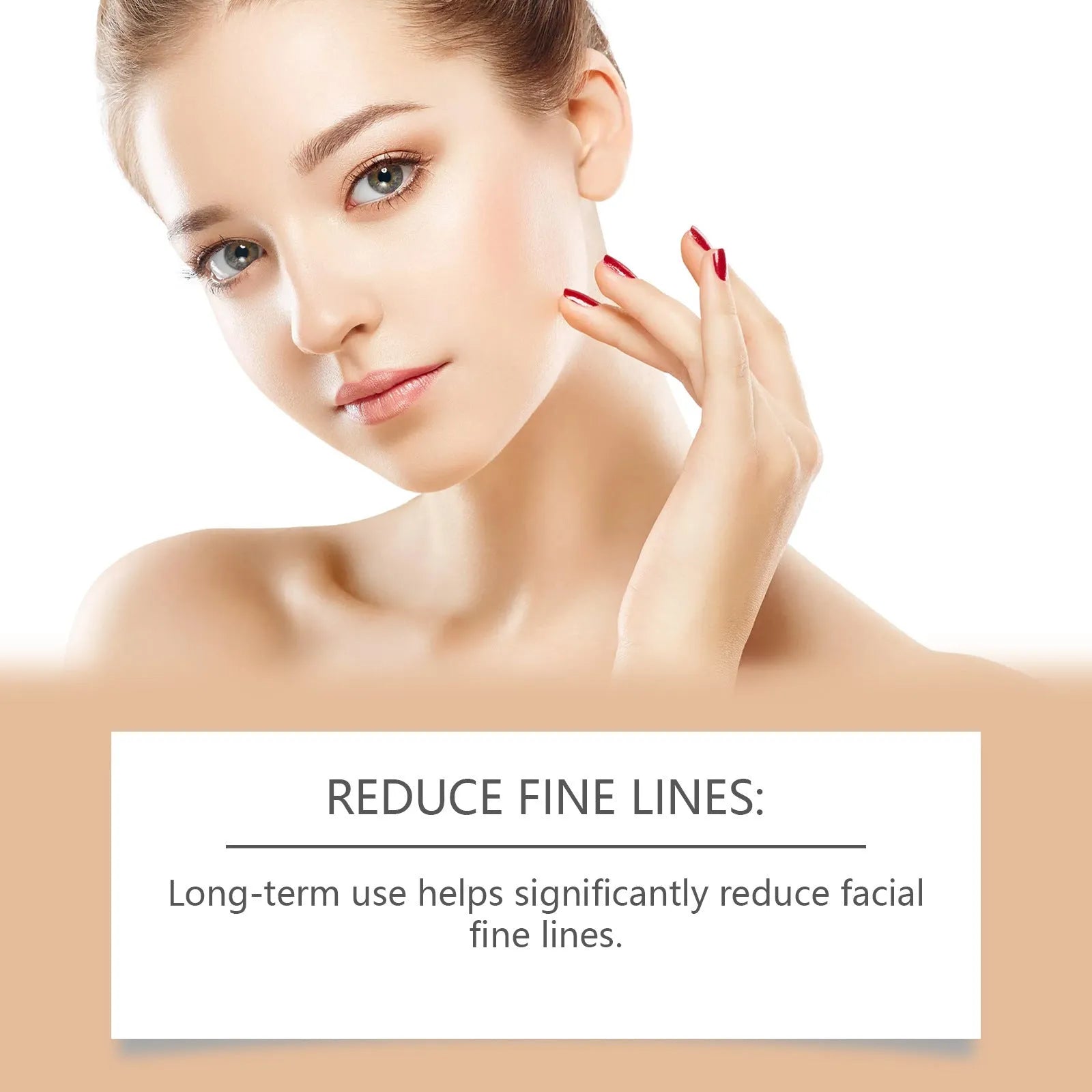 30ml anti-aging essence liquid bottle with dropper applicator for facial skincare