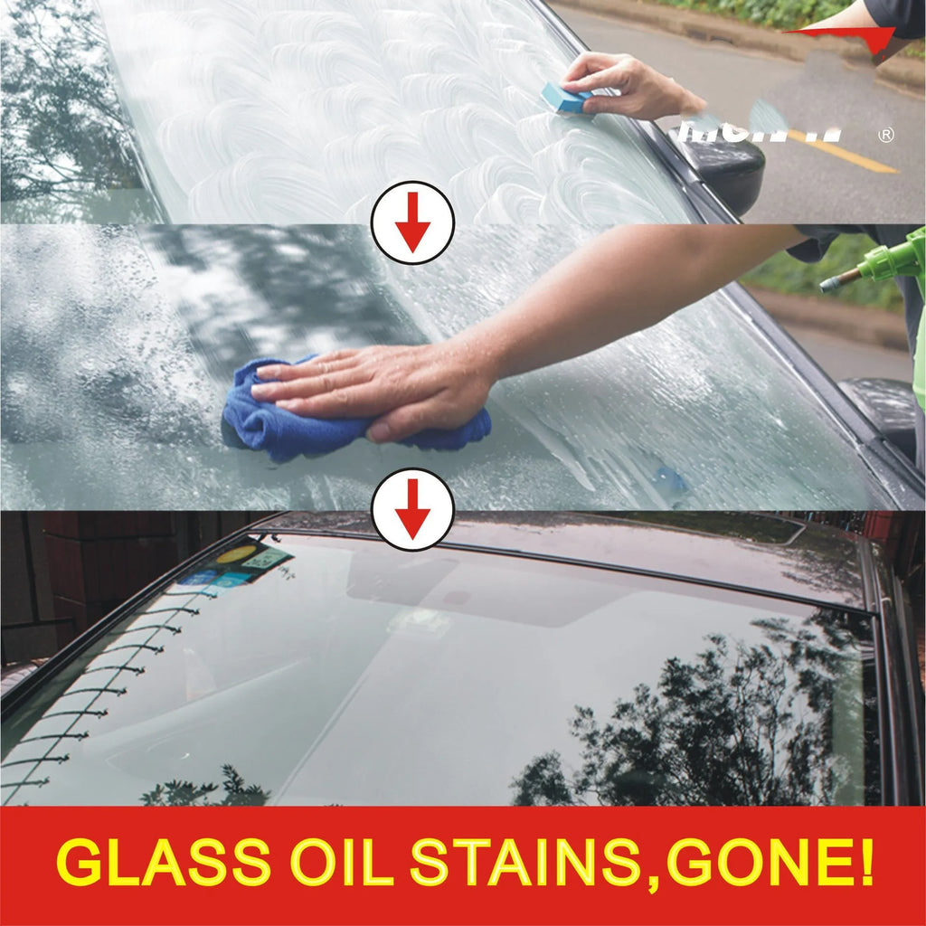 15ml automotive glass anti-fog spray bottle in white packaging with English labelling