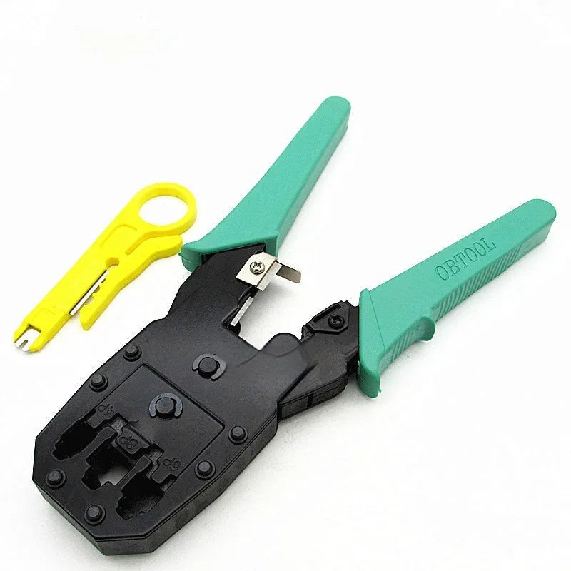 SZ-315 three-purpose network cable pliers with rubber handles for RJ45 crimping