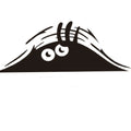 Four self-adhesive body sticker designs: colourful smiley, black angry face, black smiley, and white smiley.