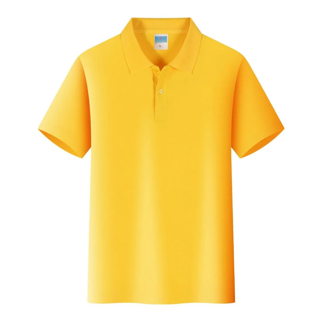 Cotton work shirt for embroidery in multiple colours with straight cut pullover design