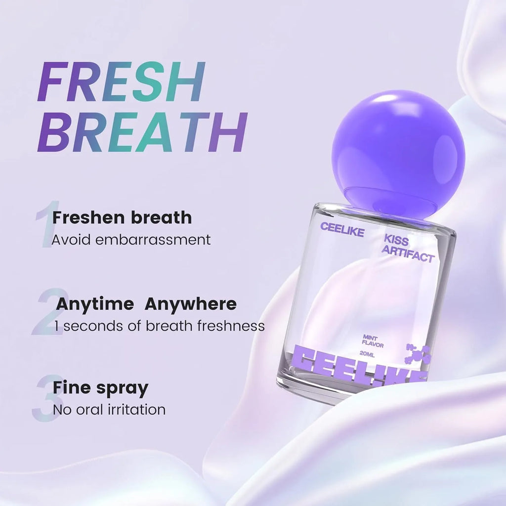 20ml portable probiotics oral spray bottle for hydrating mouth care
