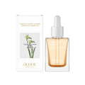 30ml bottle of brightening and firming facial oil with dropper.