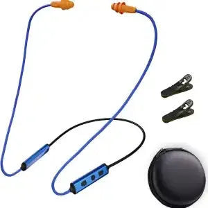 Bluetooth 5.4 active noise reducing headphones with IPX3 water resistance and storage bag in bagged style