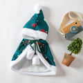 Red deer design Christmas cape cloak for cats in S, M, L sizes