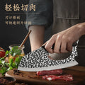 Labour-saving forged 4 chromium steel kitchen knife with comfortable grip for vegetable cutting