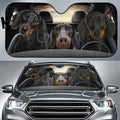 Car snow protection front gear cover in 130x70cm size with aluminum fabric and lanyard installation system