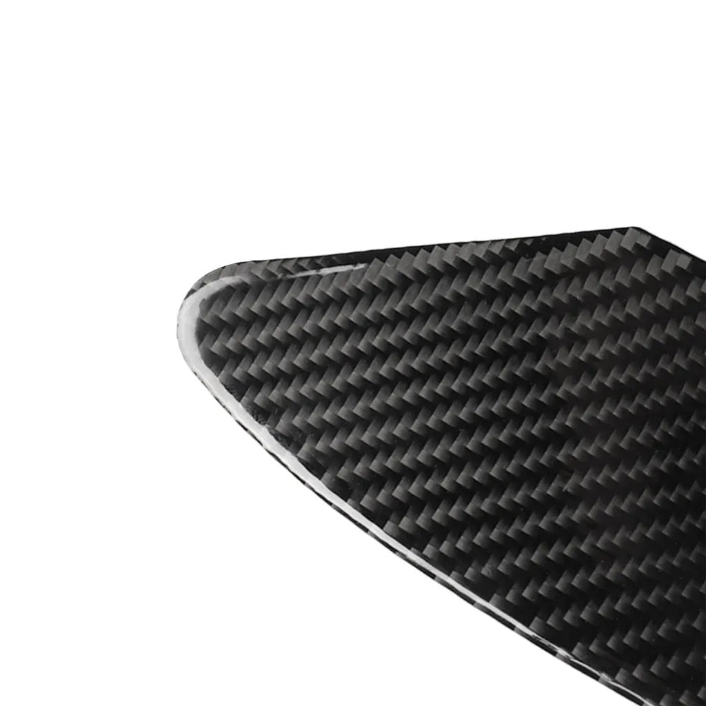 Carbon fibre decorative sticker for laptop USB charging port panel with 3M adhesive backing
