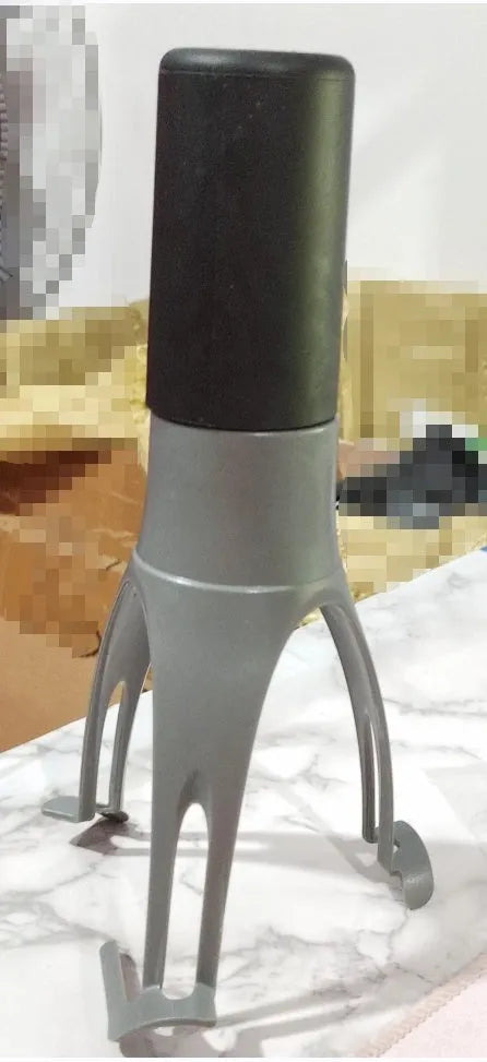 Uutensil Stirr automatic cooking mixer in green or grey, 22.2 cm tall
