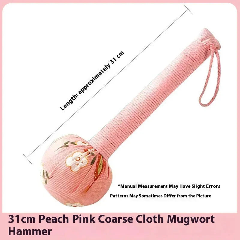Argy wormwood hand-held massage hammer for neck and shoulder relief in five colour options.