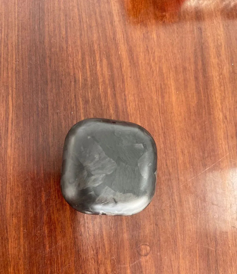 Carbon fiber moulded protective cover for Apple AirPods Pro in a twill bright finish