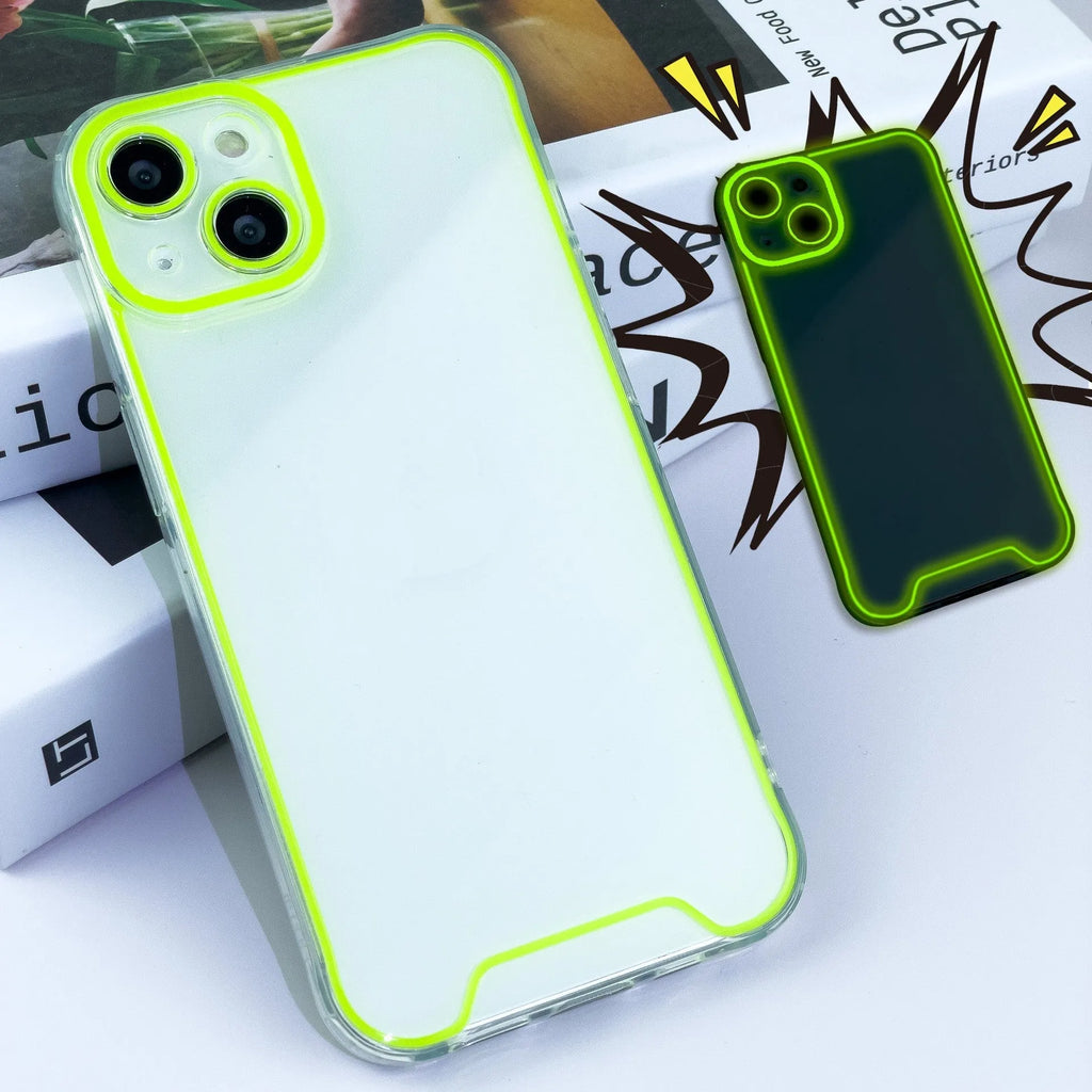 Glow in the dark Christmas phone case for iPhone in festive colours
