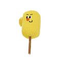 Polio wood corn cob cat molar stick toy measuring 7x6x15cm for dental cleaning