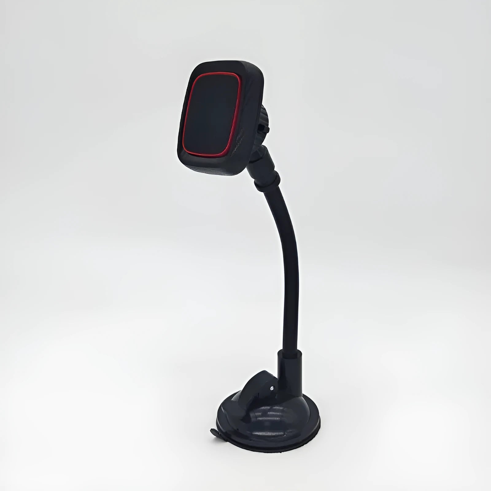 Universal car phone holder with air vent mount and long brush holder in hose black colour