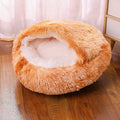Waterproof cloth dog kennel in a semi-surrounded design showing a gradient colour option.